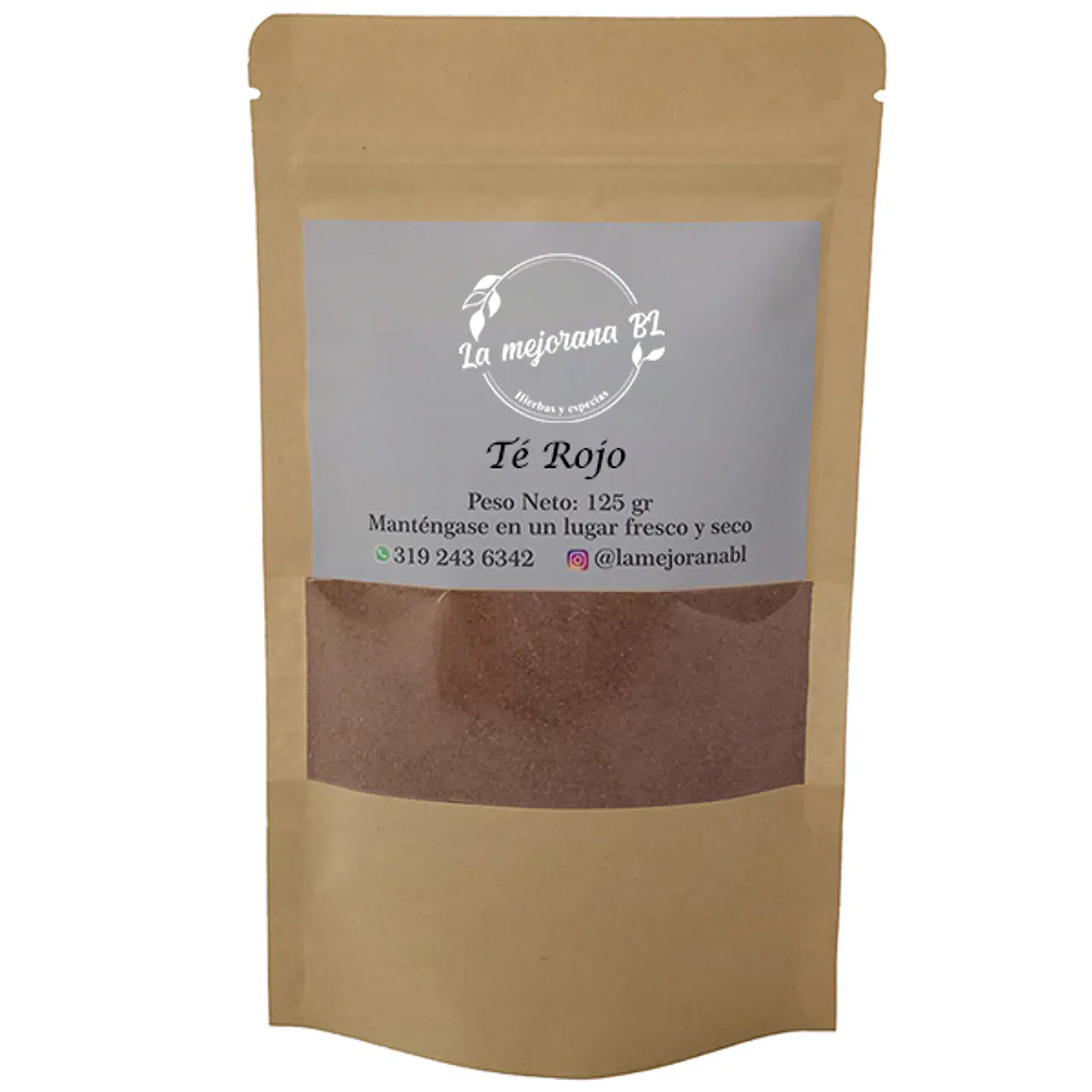 Té rojo en polvo 1