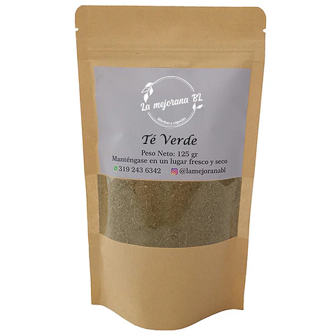 Té verde en polvo