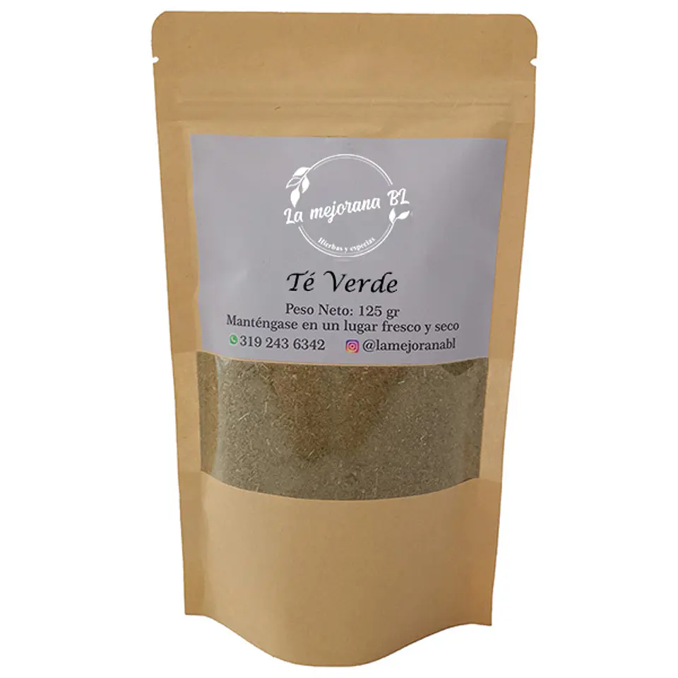 Té verde en polvo 1