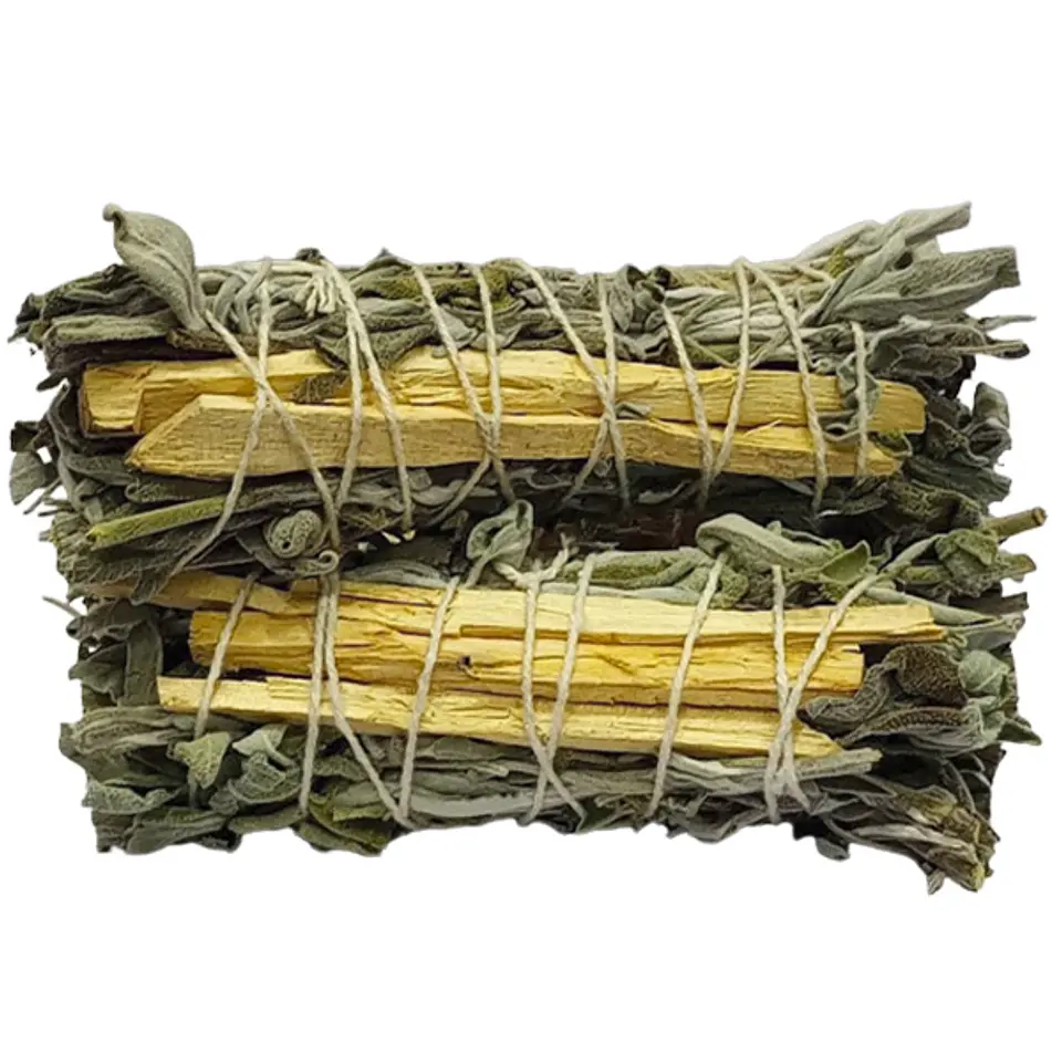 Salvia blanca y palo santo 1