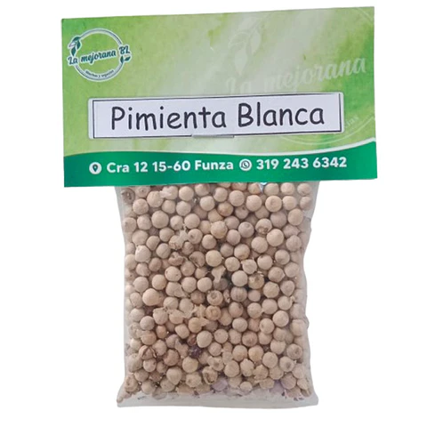 Pimienta blanco