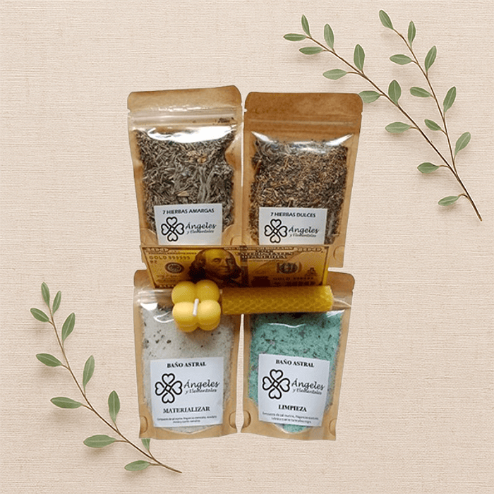 Mini kit de baños astrales 1