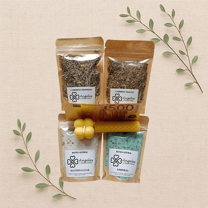 Mini kit de baños astrales 2