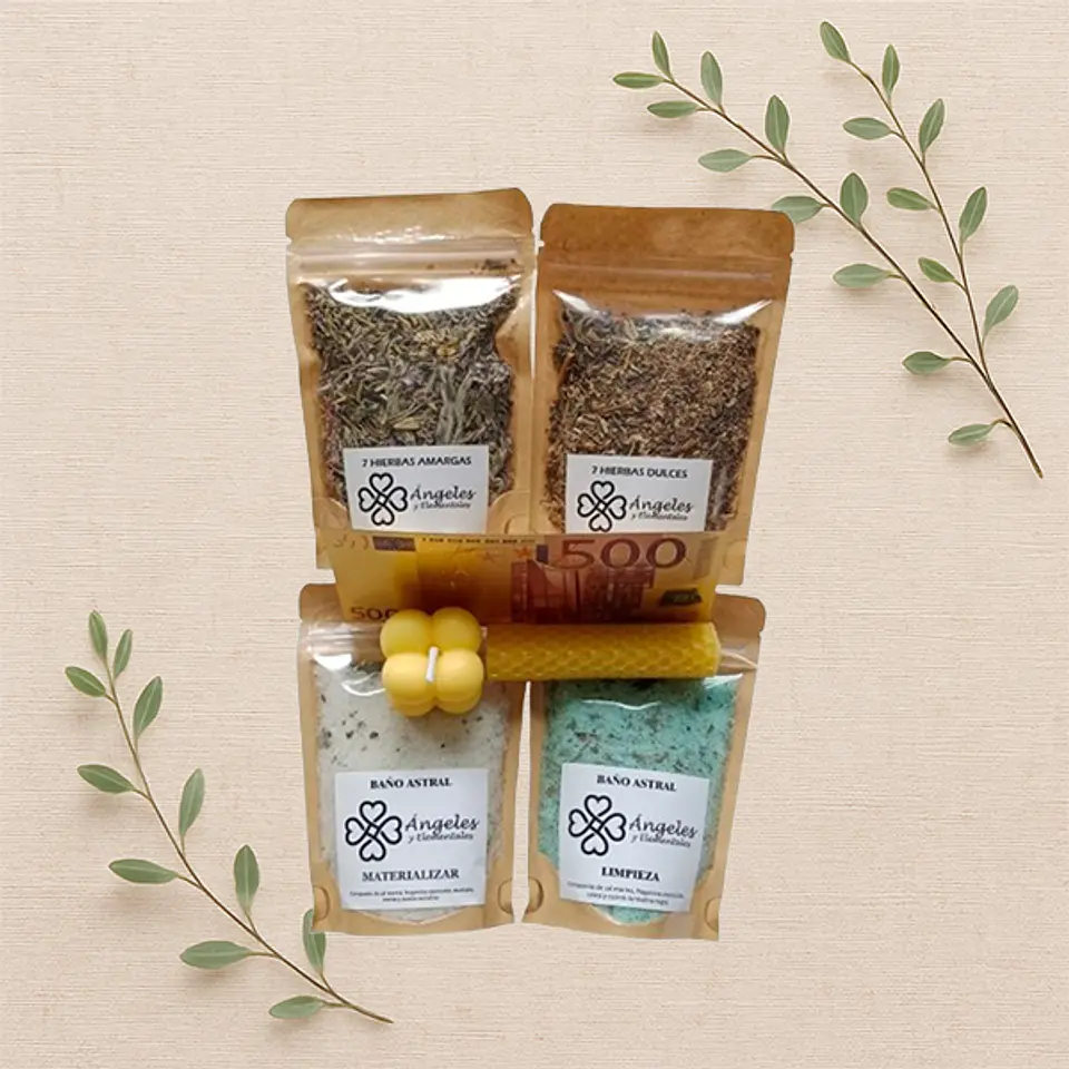 Mini kit de baños astrales 2