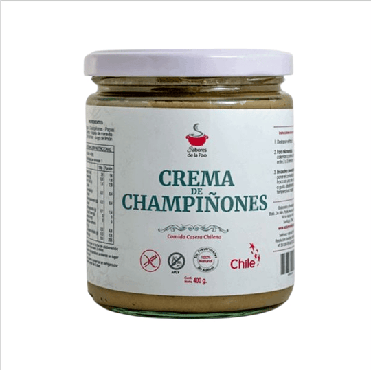 Crema de Champiñones