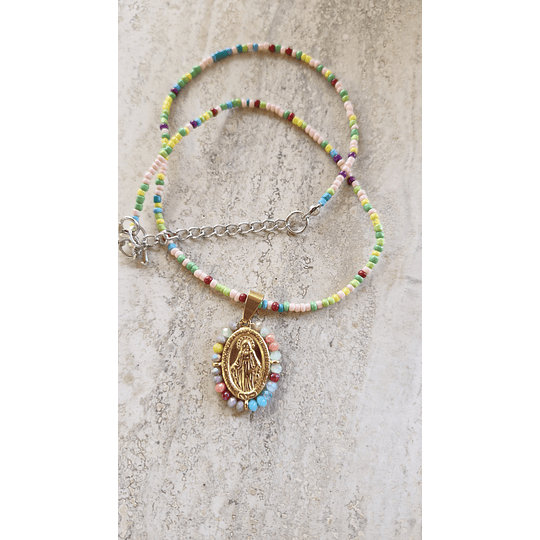Collar Virgen Maria