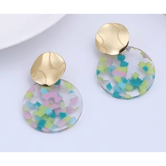 AROS CONFETTI REDONDOS COLOR PASTEL