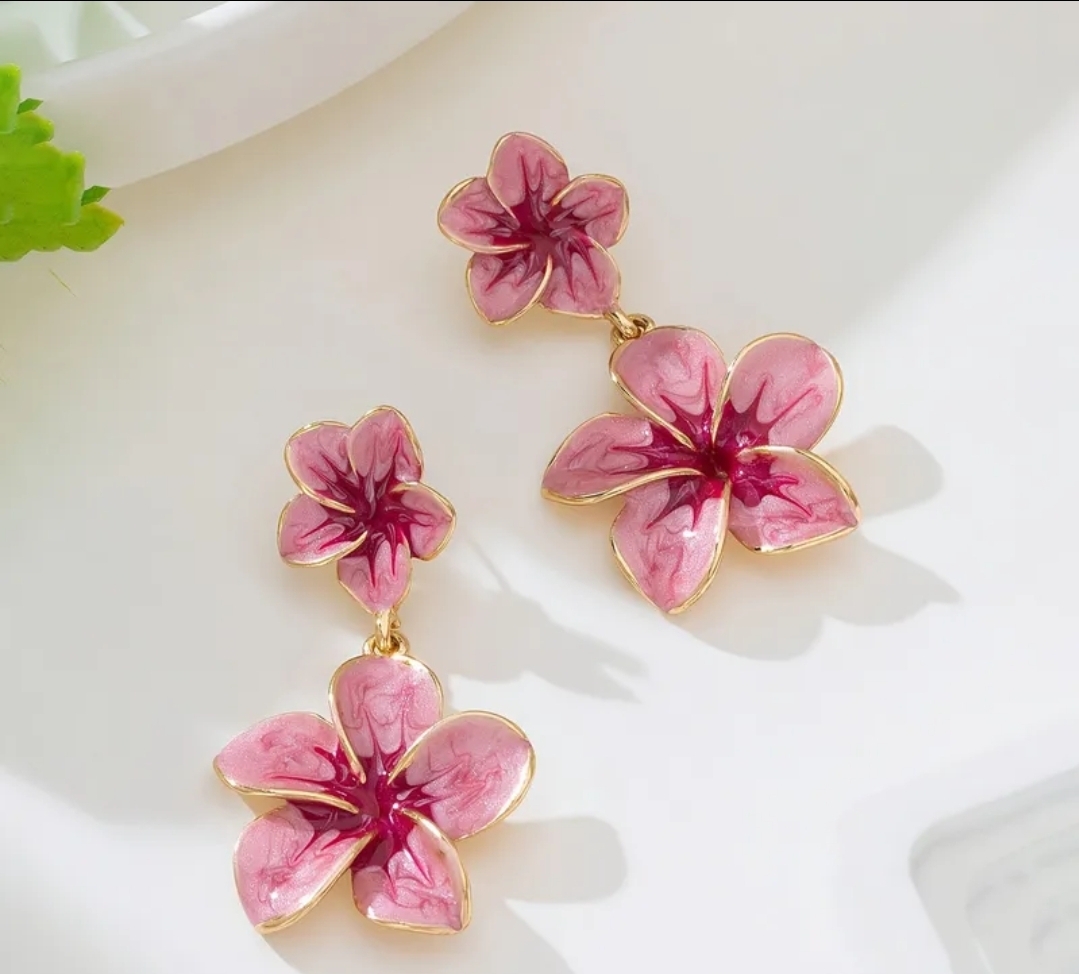 Aros Largos Semicírculos - Dorado