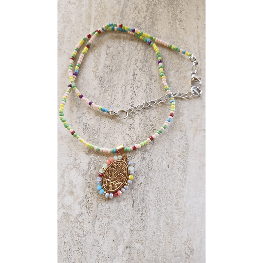Collar Virgen Maria