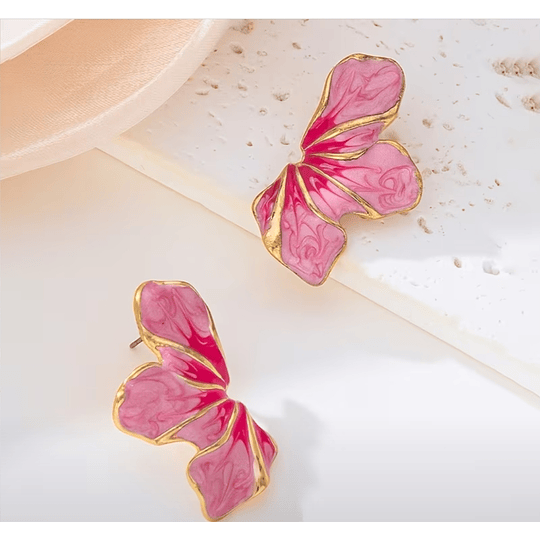 AROS PÉTALOS ROSADOS