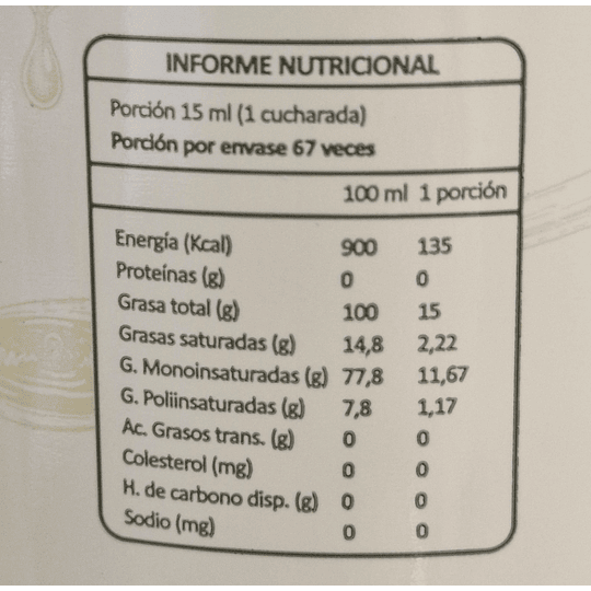 Aceite Oliva Extra Virgen edición especial