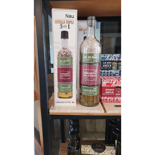 Botella triple Especias & Condimentos Cilantro