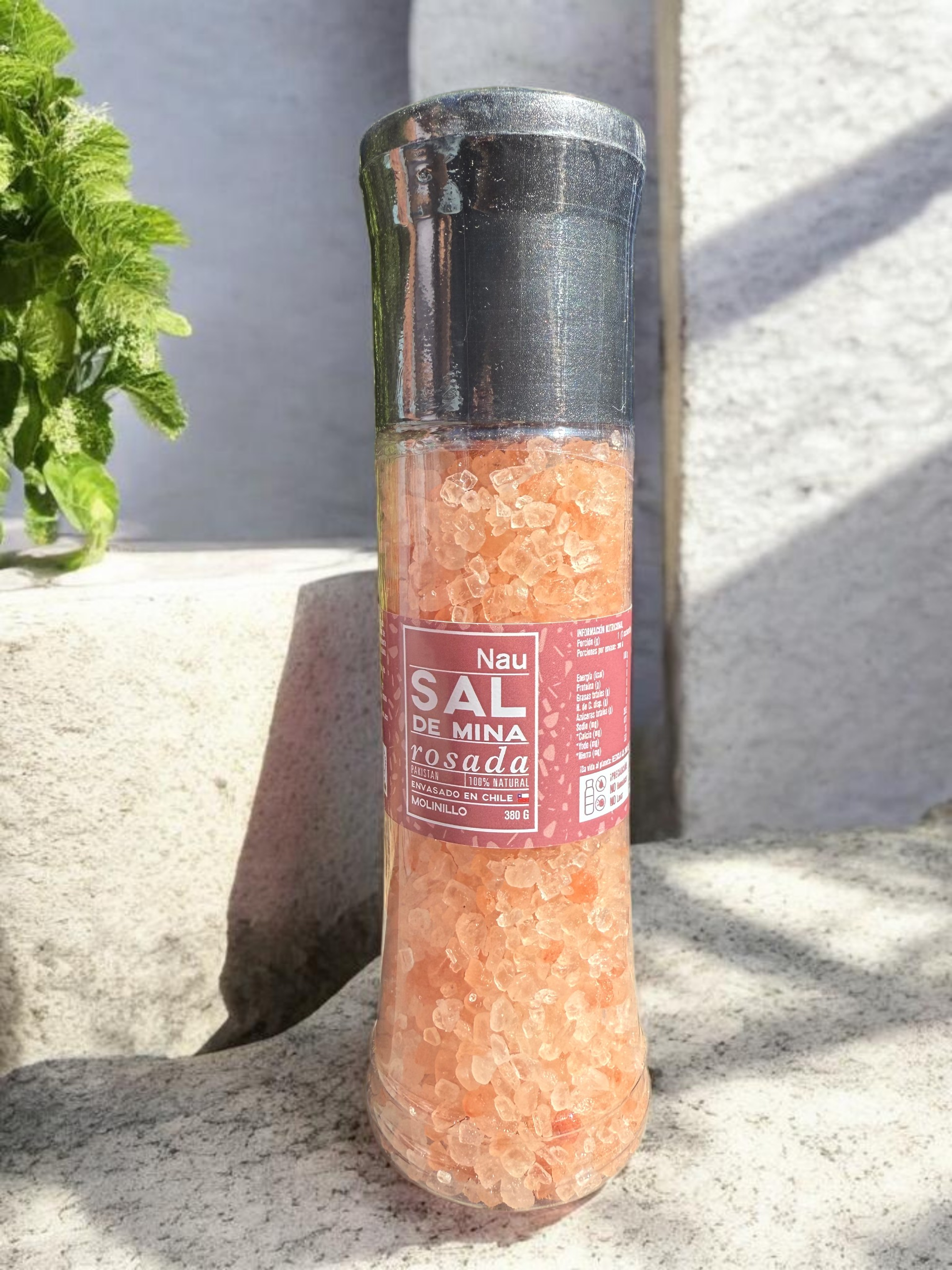 Molinillo Sal de mina rosada