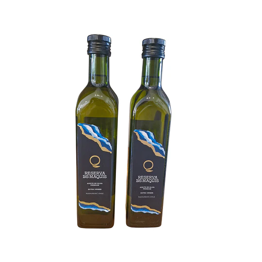 Pack dos Aceite Oliva Reserva Los Maquis 500 ML