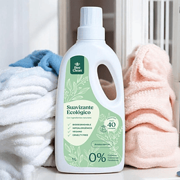 Suavizante ecológico e hipoalergénico