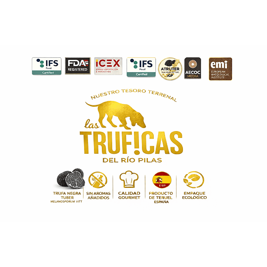 Miel con trufa negra 100 grs.