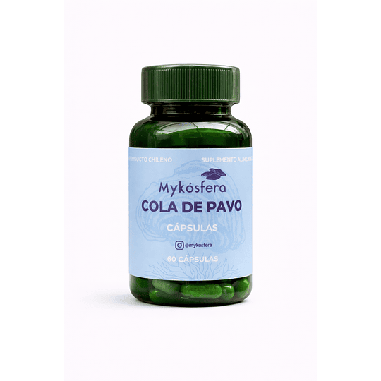 Capsulas Cola de Pavo STD-60 caps. 300 mg