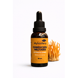 Extracto doble extracción  Cordyceps Militaris 30 ml