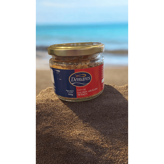 Pasta de Salmon Ahumado Merken 150 grs.