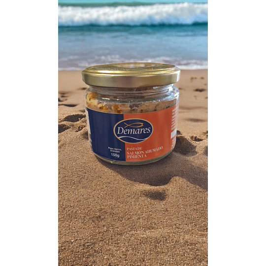 Pasta de Salmon Ahumado Pimienta 150 grs.