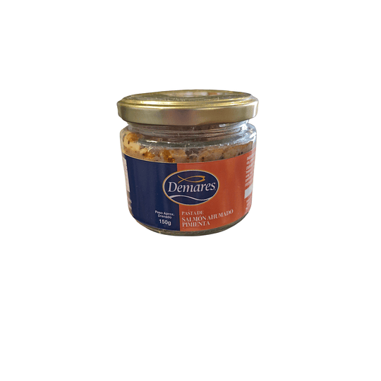Pasta de Salmon Ahumado Pimienta 150 grs.
