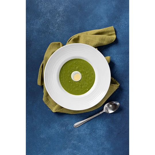 Crema de espinaca thai