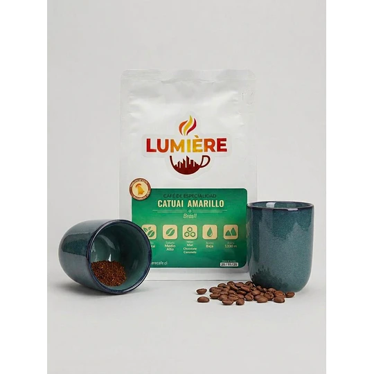 CAFÈ GRANO CATUAÌ & CUENCOS AZUL