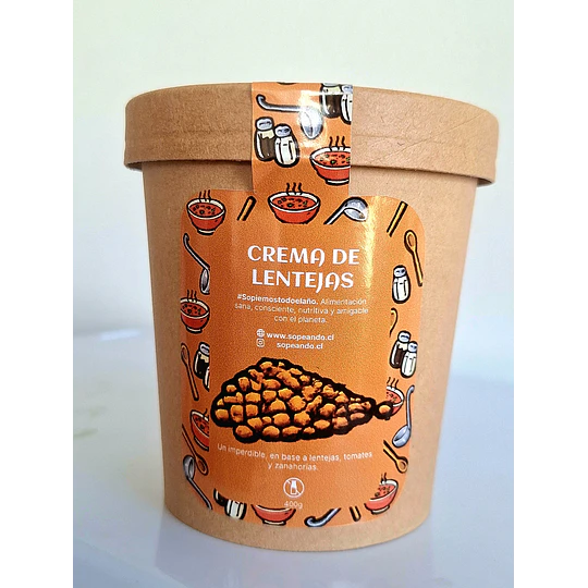 Crema de lentejas