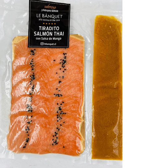 Tiradito de Salmón Thai