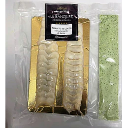 Tiradito de Locos con salsa acevichada