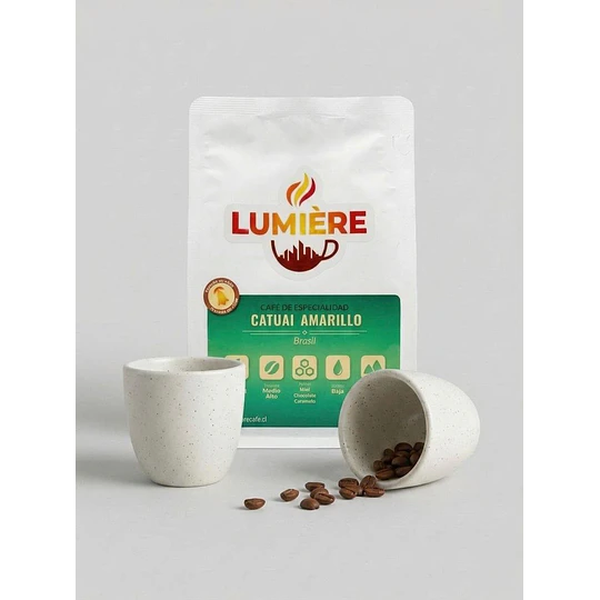 CAFÈ GRANO CATUAÌ & CUENCOS BLANCOS