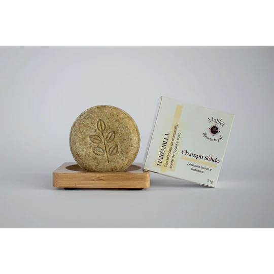 Champu Sólido (Caja) Manzanilla