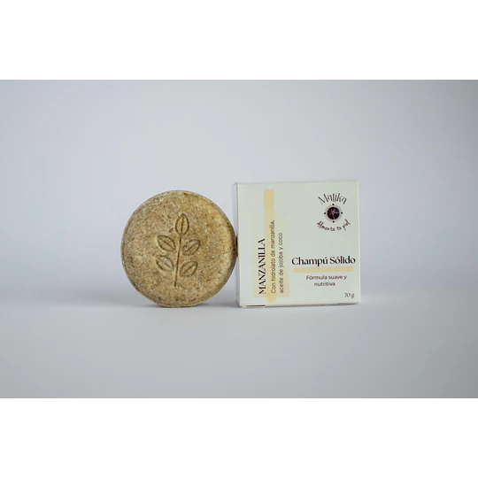 Champu Sólido (Caja) Manzanilla
