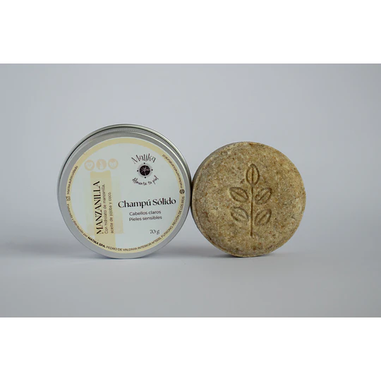 Champu Sólido (Lata) Manzanilla