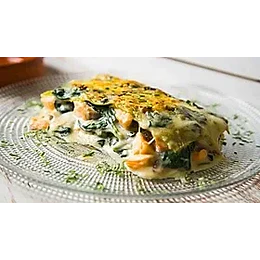 Lasagna Salmón Espinaca 1 persona