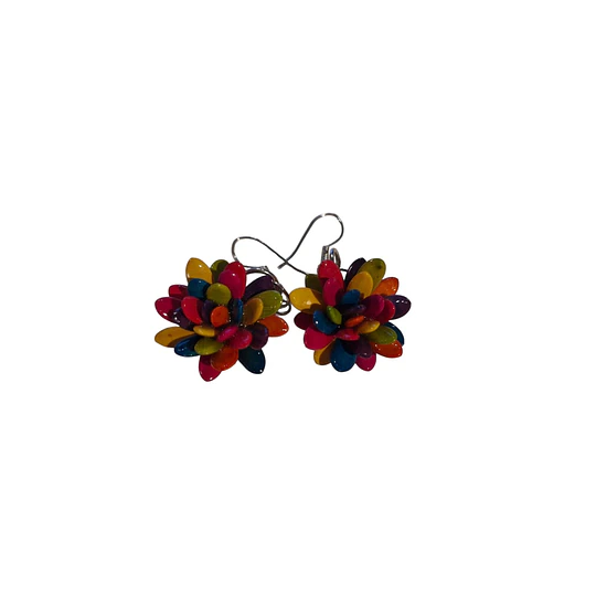 AROS FLOR PEPITA MELON ARCOIRIS
