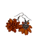 AROS FLOR PEPITA MELON NARANJA