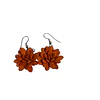 AROS FLOR PEPITA MELON NARANJA