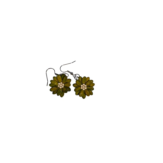 AROS FLOR PEPITA MELON VERDE 