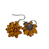 AROS FLOR PEPITA MELON AMARILLO
