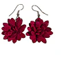 AROS FLOR PEPITA MELON FUCCIA