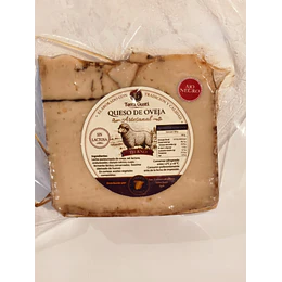 Queso artesanal de Oveja con ajo negro 270 grs.