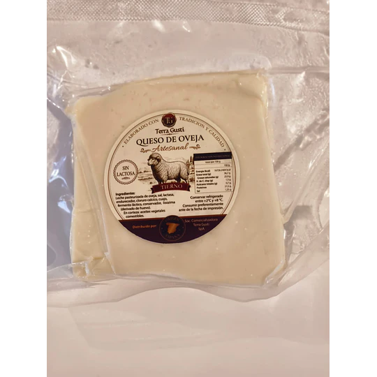 Queso tierno artesanal de Oveja  250 grs.