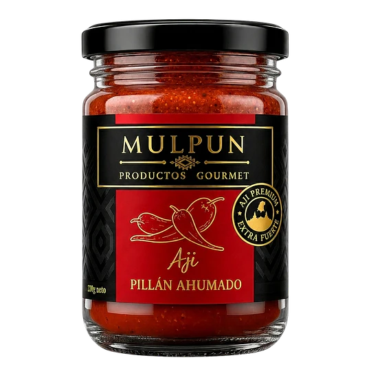 Ají Pillán Ahumado 140 grs. 