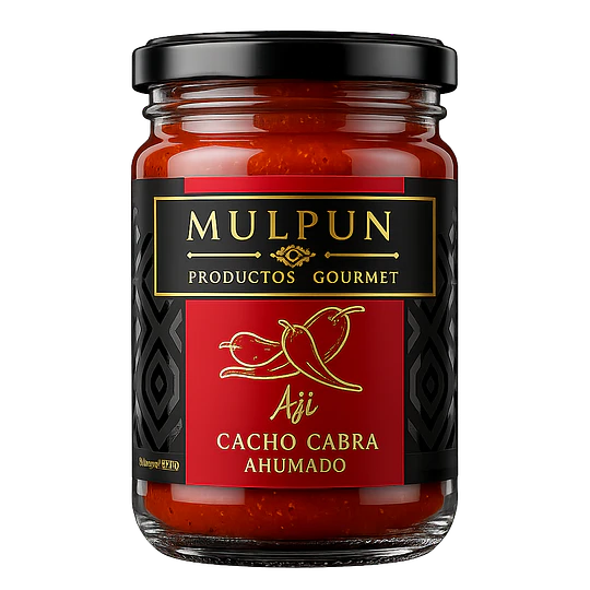 Ají Cacho Cabra Ahumado 140 grs. Neto 