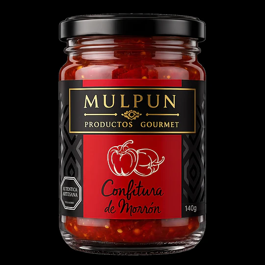 Confitura de Morrón 140 grs. Neto 