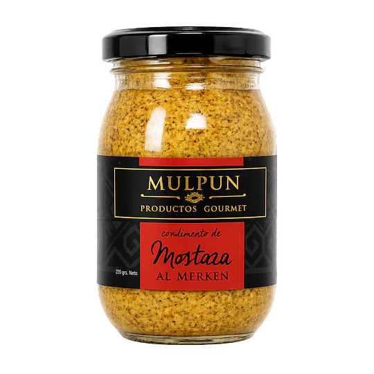 Mostaza al Merken 220 grs. Neto 