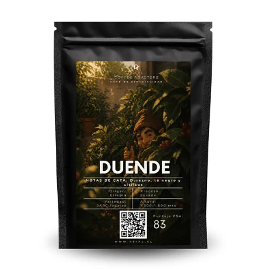 Café Duende Etiopia grano 250 grs.