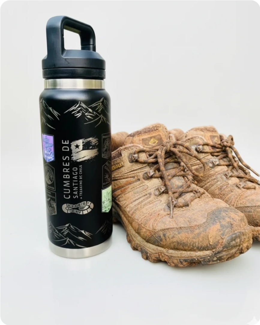 Botella Cumbres 800 ml Negra
