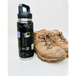 Botella Cumbres 800 ml Negra
